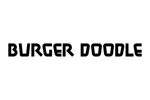 Burger Doodle: A Bold Serif Font with Retro Charm