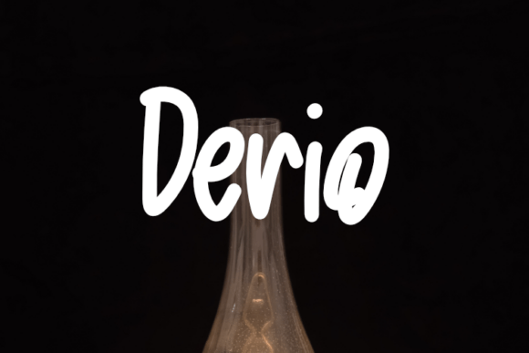 Derio: A Modern Typeface for Every Creative Project