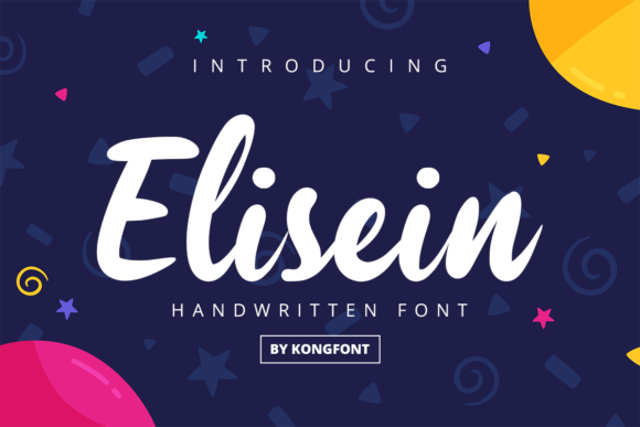 Elisein: The Playful Handwritten Font for Modern Creatives