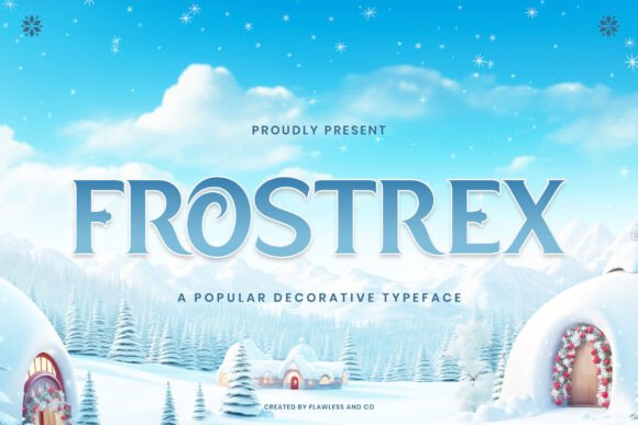 Frostrex: A Font That Brings Fairy Tale Magic to Your Designs