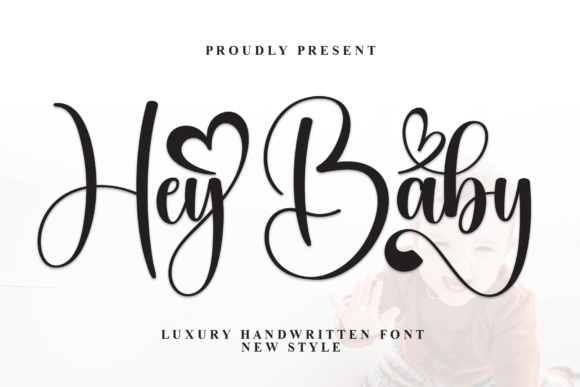 Hey Baby: A Handwritten Font That Feels Like a Personal Touch