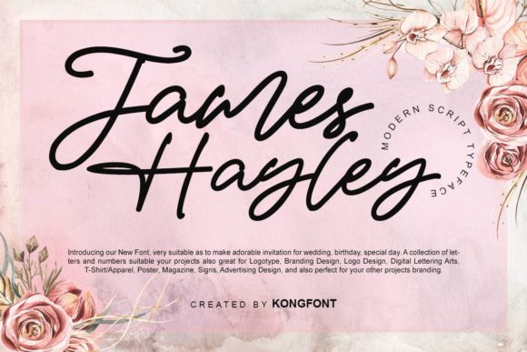 James Hayley: A Calligraphy Script for Authentic Branding