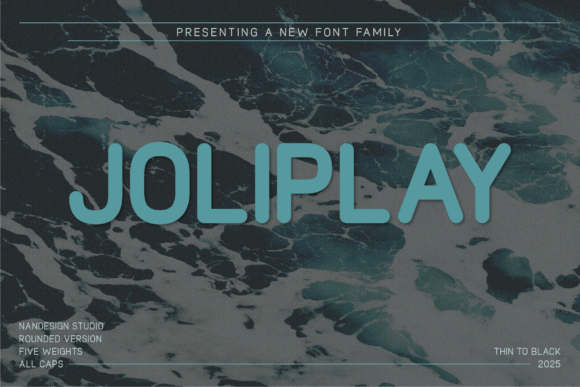 Joliplay Rounded: A Typeface That Feels Like a Handshake