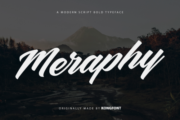 Meraphy: The Handwritten Font That Brings Playful Energy to Your Designs