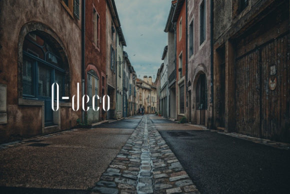 O-Deco: A Display Font That Gives Your Brand a Sleek, Modern Edge
