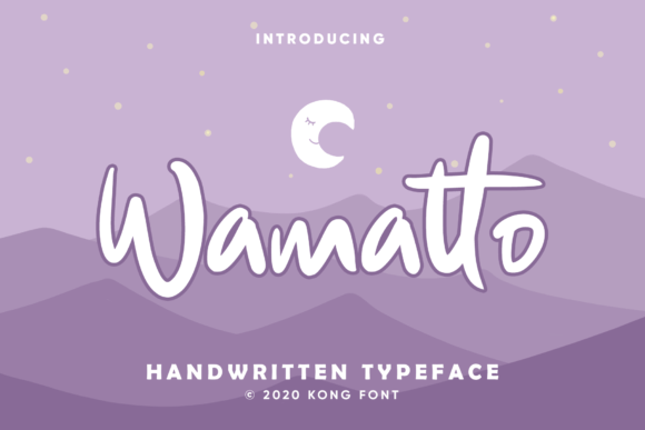 Wamatto: The Handwritten Font That Brings Warmth and Personality to Your Work