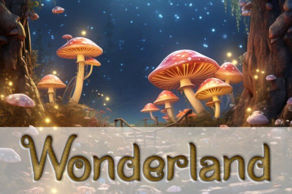 Wonderland: A Font That Brings Whimsy to Your Designs